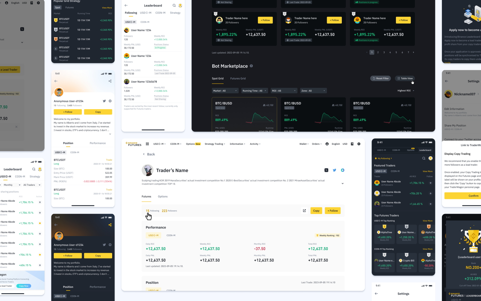 Binance — Leaderboard